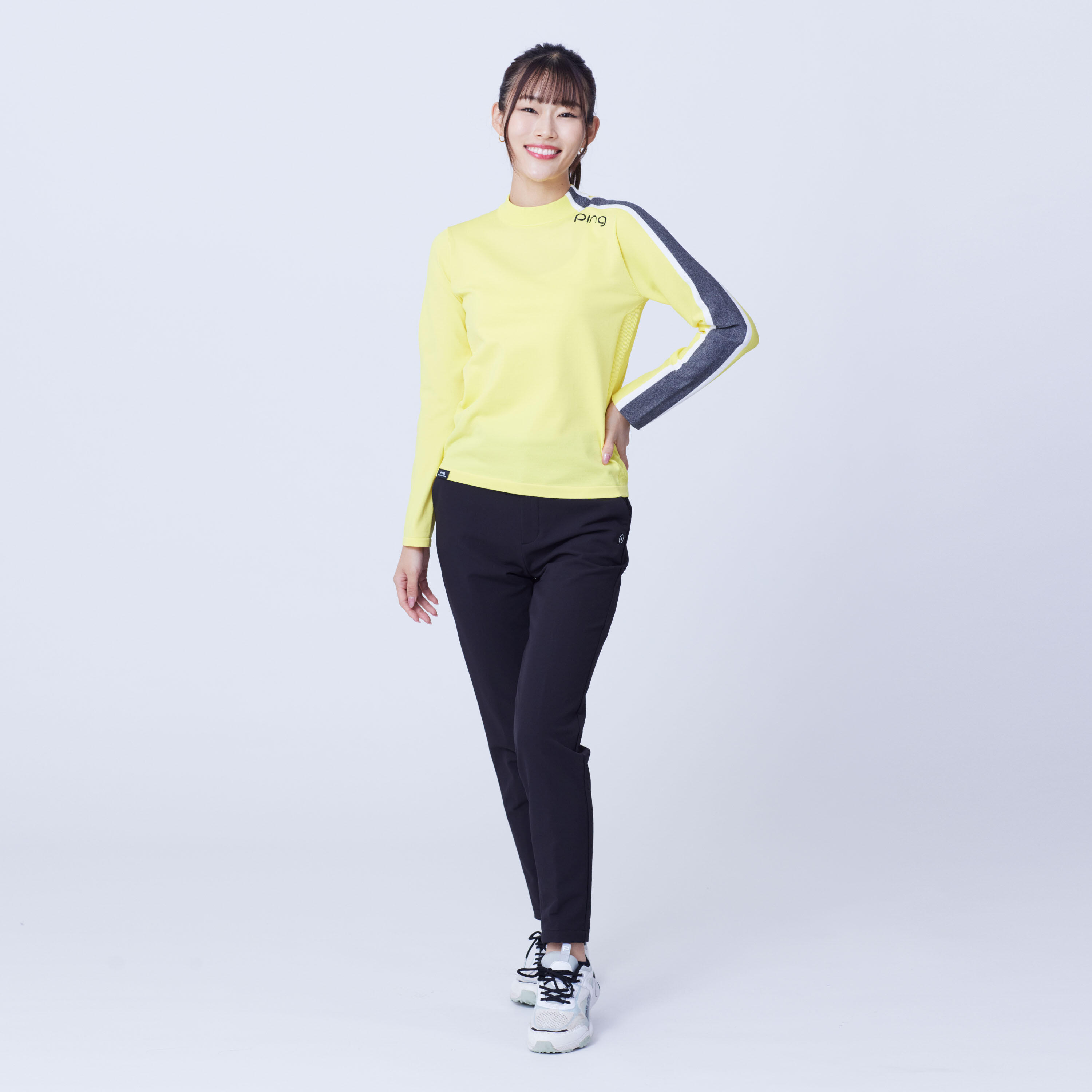 新品　タグ付き　PING春ニットトップス　値下げしました。 おすすめニットコレクション｜PING APPAREL